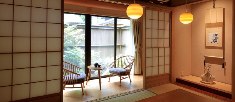 9つの離れのお部屋